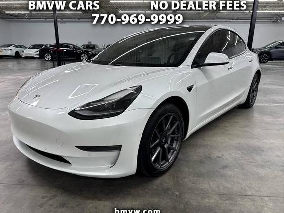 TESLA MODEL 3 2021 5YJ3E1EB0MF062715 image